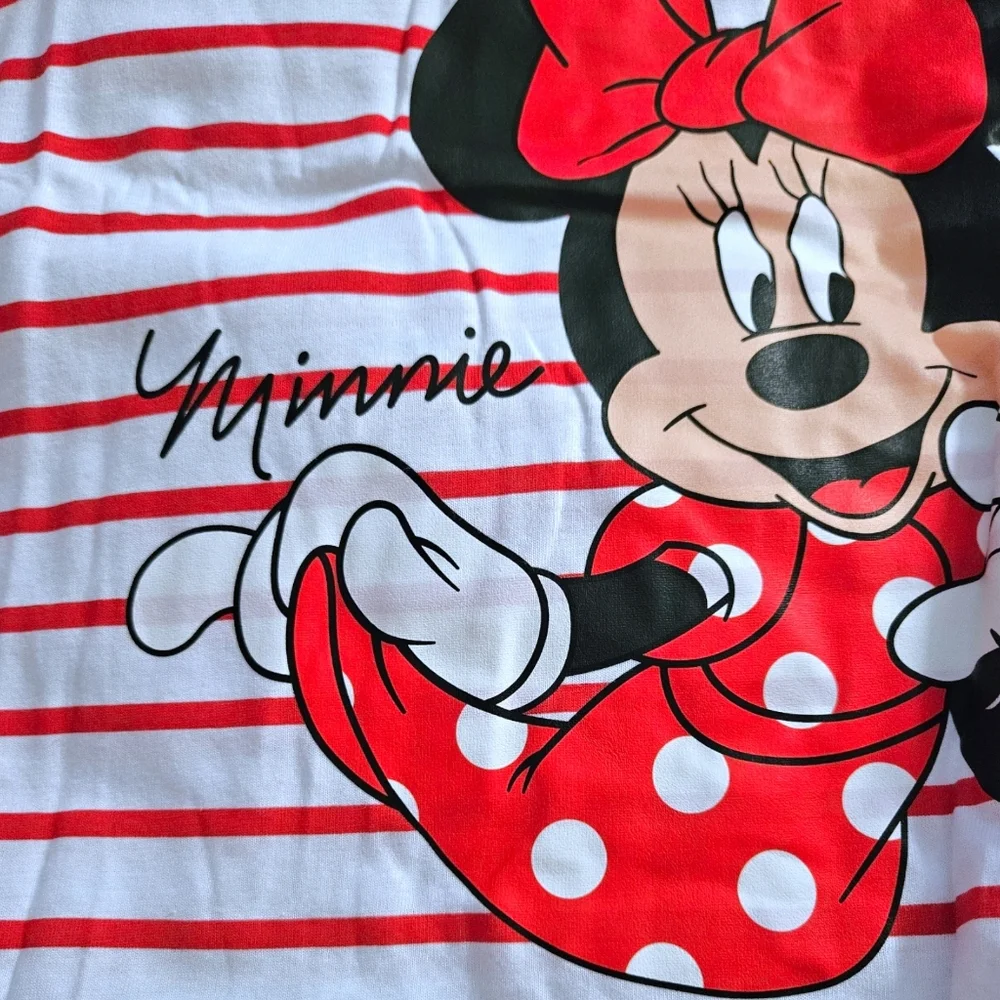 Minnie Mouse Girls 5T Pajama Set – Long Sleeve Top & Red Polka Dot Pants